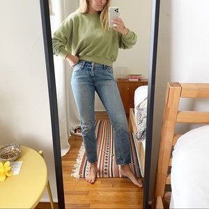 RARE Straight Leg Levi’s 501 White Oak Denim